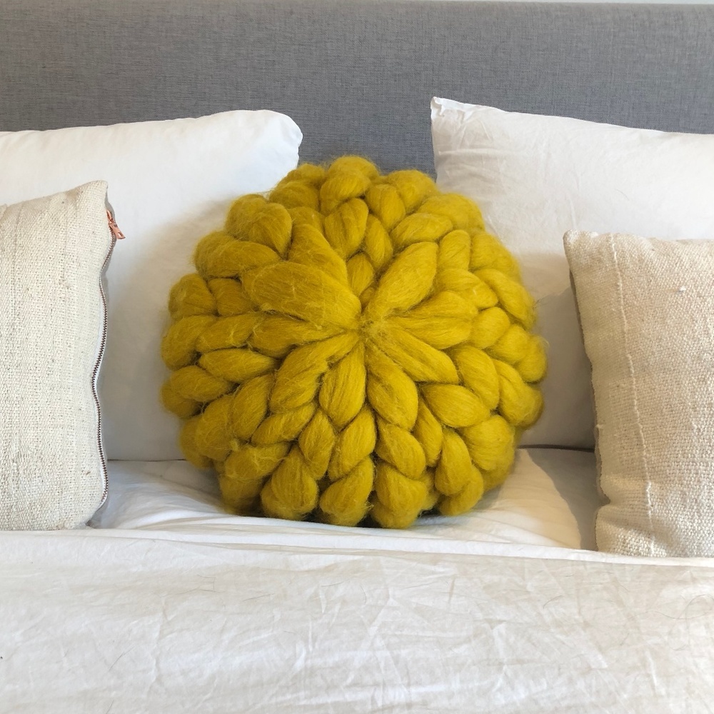 Chunky Knit Pillow